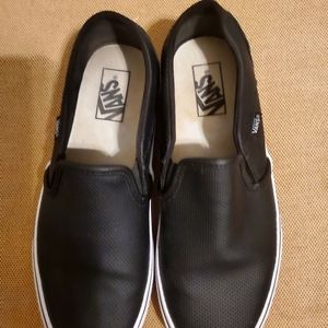 Vans Slip on Black and white Size 10